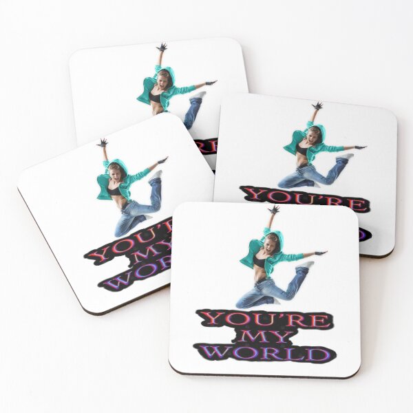 Item preview, You're My World - Energetic Dancer Love Quote designed and sold by StickerBuild07 .
