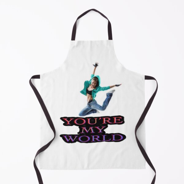 Item preview, You're My World - Energetic Dancer Love Quote designed and sold by StickerBuild07 .