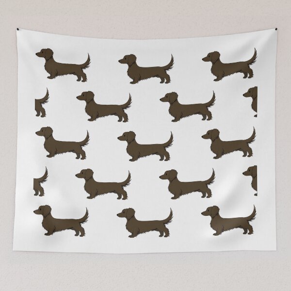 Item preview, Long-hair Solid Chocolate Mini-Print designed and sold by ChocolateDapple.