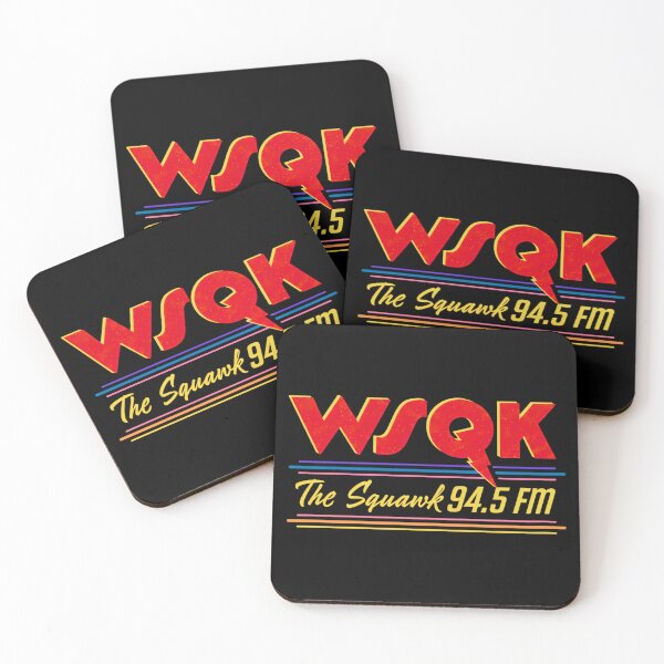 Item preview, Retro WSQK Radio Station Sweatshirt designed and sold by ThamirArtistry.