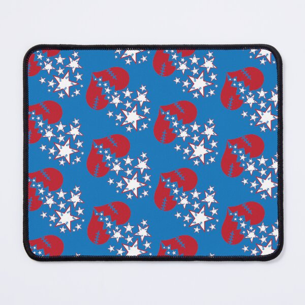 Item preview, Broken Hearts & Stars on Blue designed and sold by Digitalmyth's Designs.