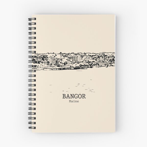 Artikelvorschau, Bangor - Maine entworfen und verkauft von Lakeric Cityscapes.