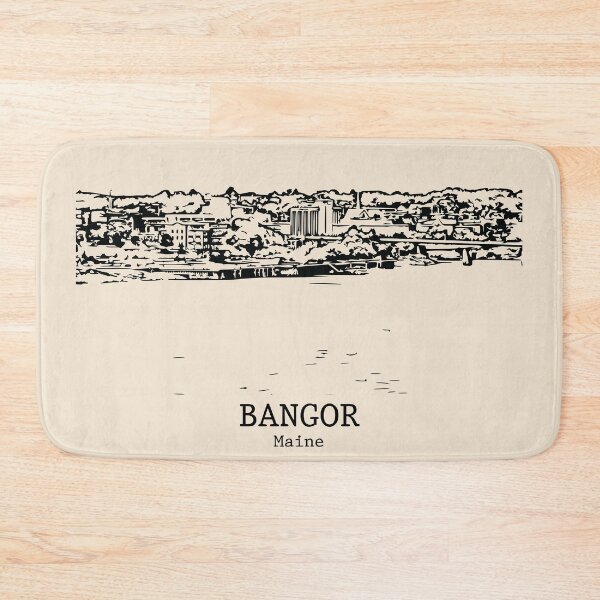 Item preview, Bangor - Maine designed and sold by Lakeric Cityscapes.
