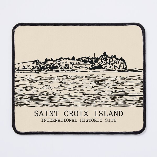 Item preview, Saint Croix Island International Historic Site designed and sold by Lakeric Cityscapes.