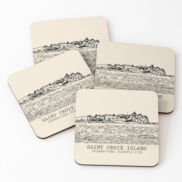Item preview, Saint Croix Island International Historic Site designed and sold by Lakeric Cityscapes.