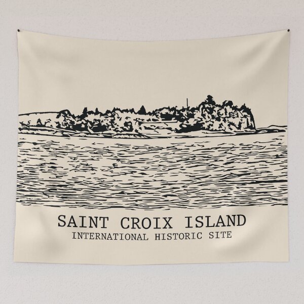 Item preview, Saint Croix Island International Historic Site designed and sold by Lakeric Cityscapes.