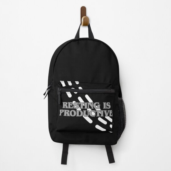Item preview, Resting Is Productive – Anti Hustle Minimalist Quote designed and sold by ChameraDesign.