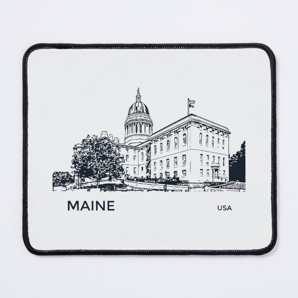 Item preview, Maine State USA designed and sold by Lakeric Cityscapes.