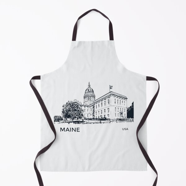Item preview, Maine State USA designed and sold by Lakeric Cityscapes.