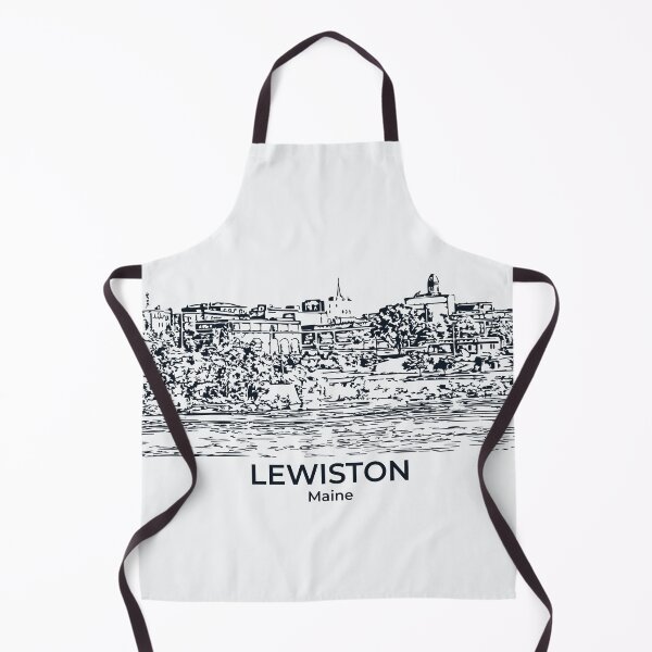 Item preview, Lewiston - Maine designed and sold by Lakeric Cityscapes.