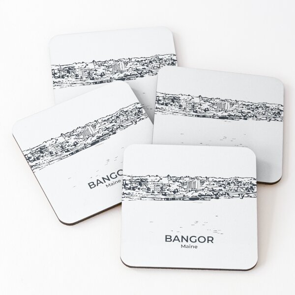 Item preview, Bangor - Maine designed and sold by Lakeric Cityscapes.