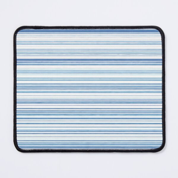 Item preview, Vintage Woven Texture Blue and White Striped Pattern designed and sold by kornkobart.