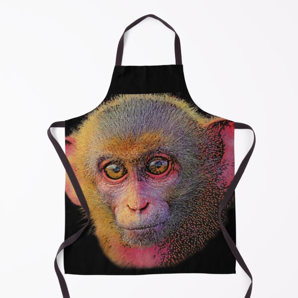 Item preview, Vibrant Macaque Portrait designed and sold by Massimo Righi.