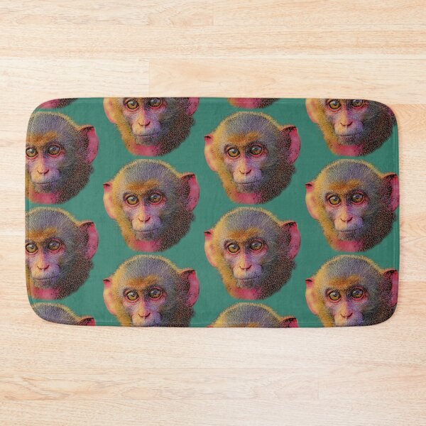Item preview, Vibrant Macaque Portrait designed and sold by Massimo Righi.