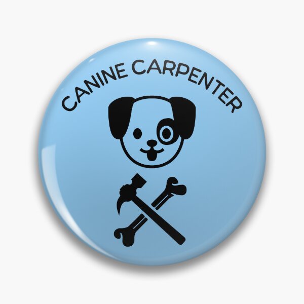 Item preview, Canine Carpenter Funny Dog designed and sold by Sachie's Studio.