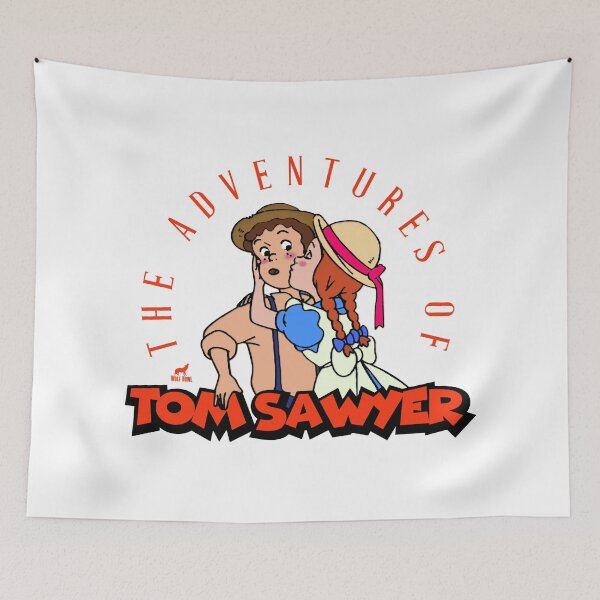 Item preview, Tom Sawyer 80s Cartoon Art – Colorful Retro Animation Nostalgia designed and sold by WolfHowl1.