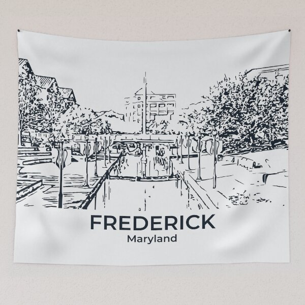 Item preview, Frederick - Maryland designed and sold by Lakeric Cityscapes.
