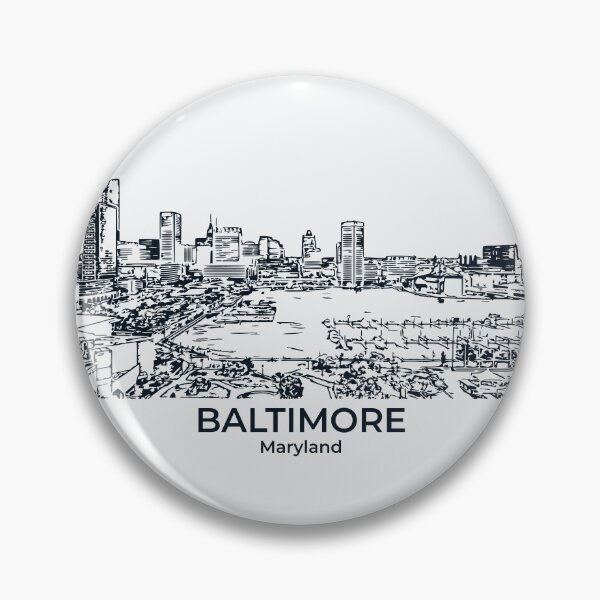 Item preview, Baltimore - Maryland designed and sold by Lakeric Cityscapes.