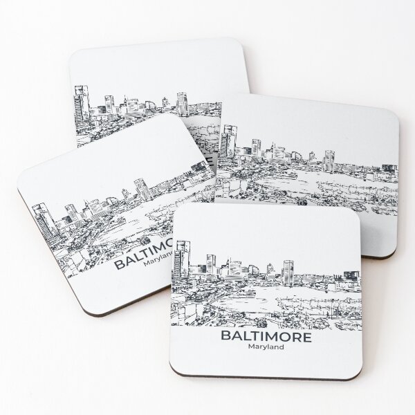 Item preview, Baltimore - Maryland designed and sold by Lakeric Cityscapes.