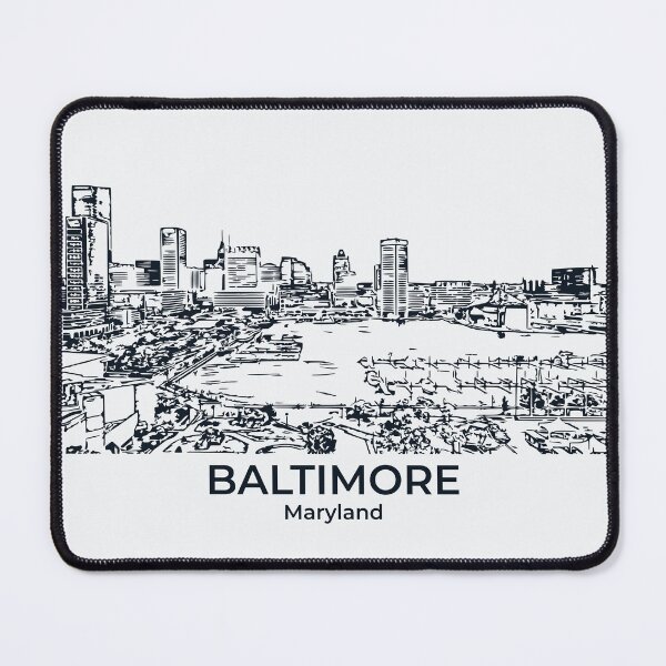 Item preview, Baltimore - Maryland designed and sold by Lakeric Cityscapes.