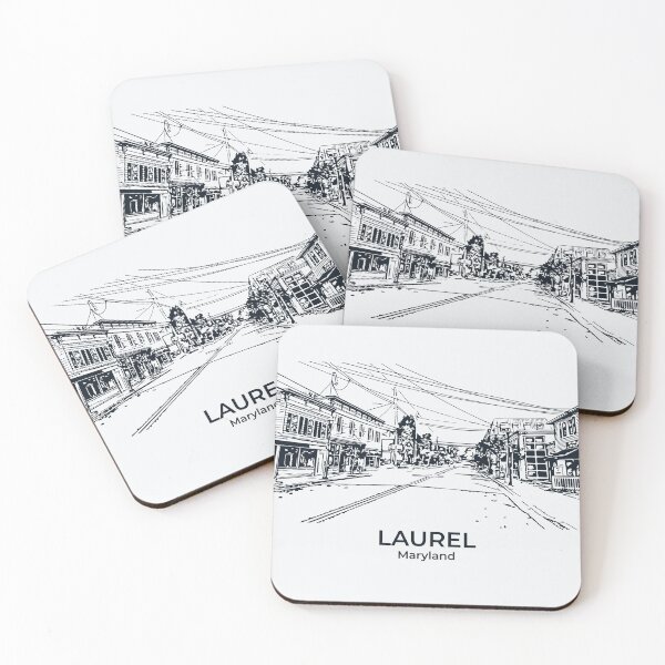 Item preview, Laurel - Maryland designed and sold by Lakeric Cityscapes.