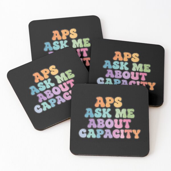 Item preview, APS Ask Me About Capacity – Adult Protective Services Awareness Design designed and sold by JOY STORE 45.
