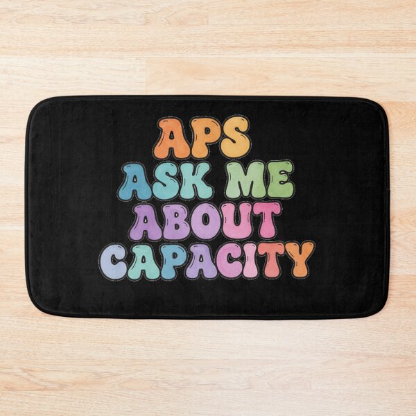 Item preview, APS Ask Me About Capacity – Adult Protective Services Awareness Design designed and sold by JOY STORE 45.