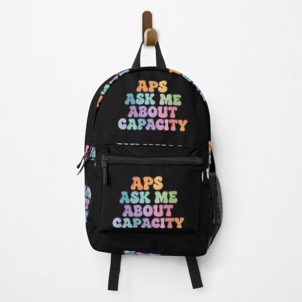 Item preview, APS Ask Me About Capacity – Adult Protective Services Awareness Design designed and sold by JOY STORE 45.