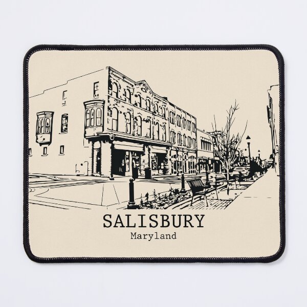 Item preview, Salisbury - Maryland designed and sold by Lakeric Cityscapes.