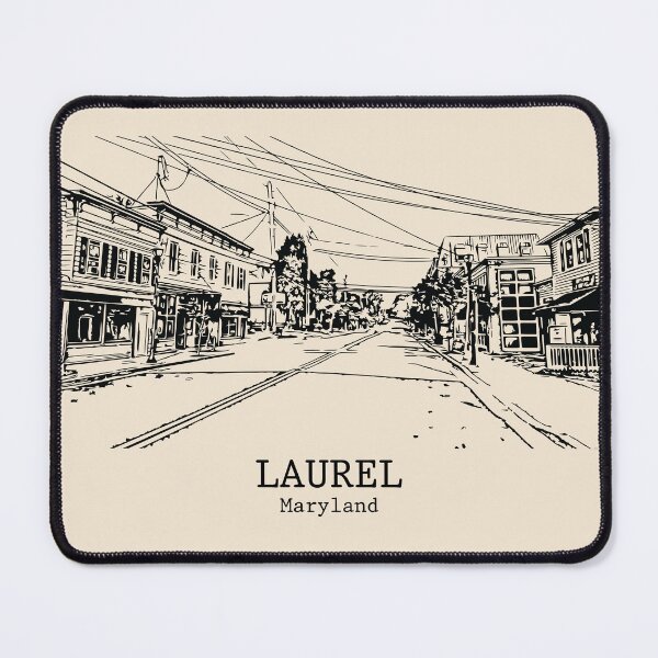 Item preview, Laurel - Maryland designed and sold by Lakeric Cityscapes.
