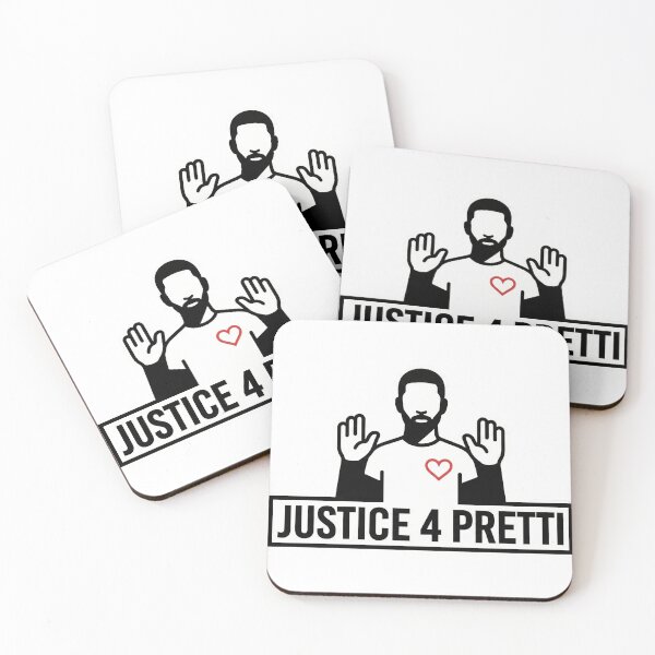 Item preview, Justice 4 Pretti - Hands Up Heart Memorial Protest designed and sold by The Grumpy Pet Club.