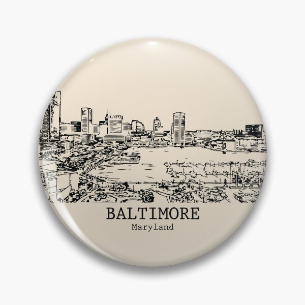 Item preview, Baltimore - Maryland designed and sold by Lakeric Cityscapes.