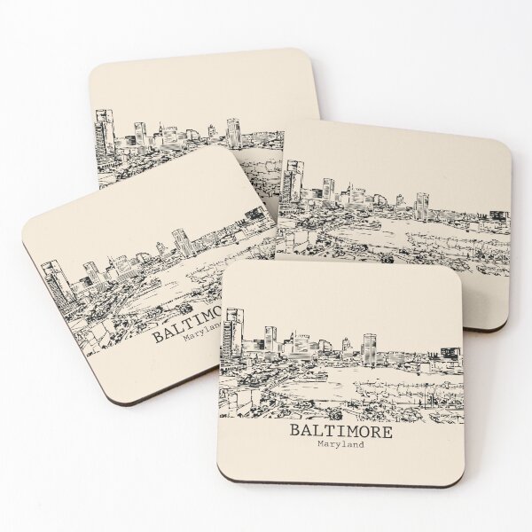 Item preview, Baltimore - Maryland designed and sold by Lakeric Cityscapes.