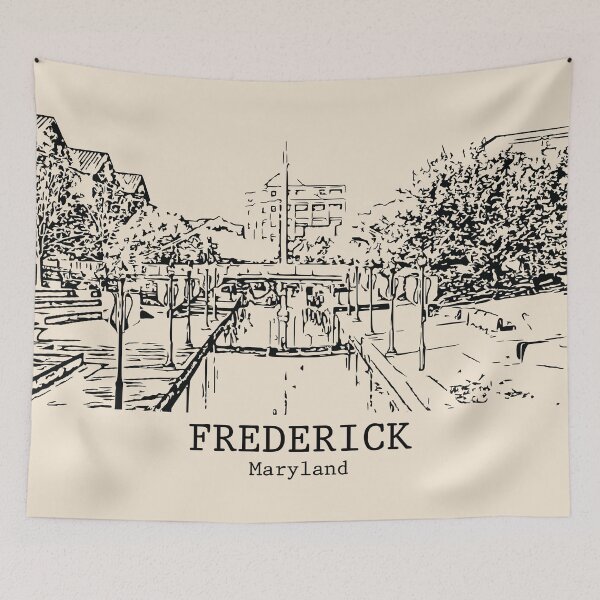 Item preview, Frederick - Maryland designed and sold by Lakeric Cityscapes.