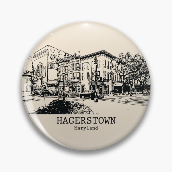 Item preview, Hagerstown - Maryland designed and sold by Lakeric Cityscapes.