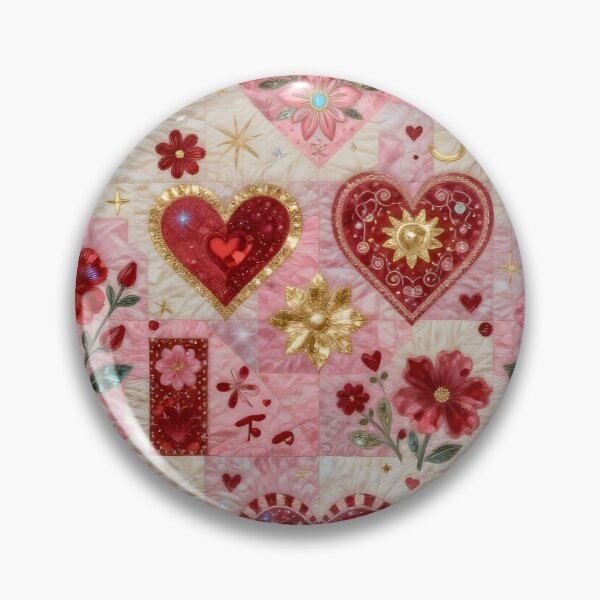 Item preview,  A Vibrant Valentine's Day Themed Quilting Pattern - Patchwork Lovers designed and sold by Wiss2Arts.