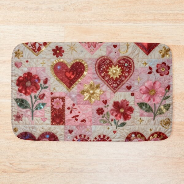 Item preview,  A Vibrant Valentine's Day Themed Quilting Pattern - Patchwork Lovers designed and sold by Wiss2Arts.