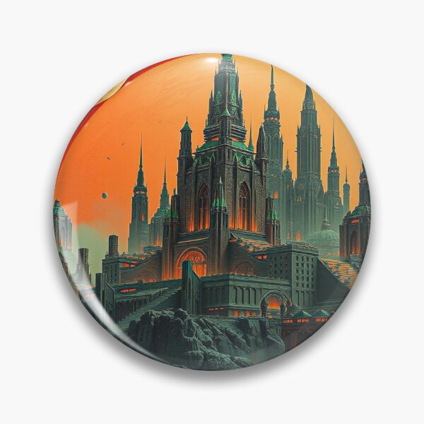 Item preview, Green Fantasy City designed and sold by texdeath4life.