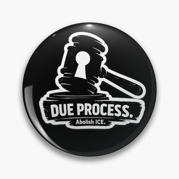 Item preview, DUE PROCESS. ABOLISH ICE designed and sold by shadow-bloom.