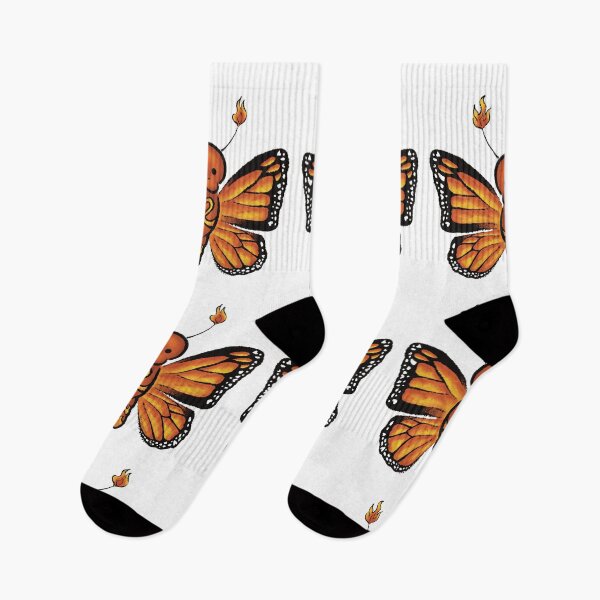 Item preview, fiery monarch butterfly designed and sold by petselkie.