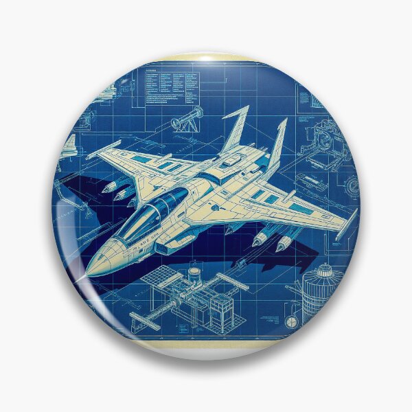 Item preview, Fighter Jet Blueprint Concept designed and sold by texdeath4life.