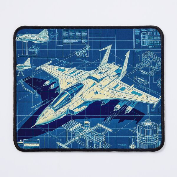 Item preview, Fighter Jet Blueprint Concept designed and sold by texdeath4life.