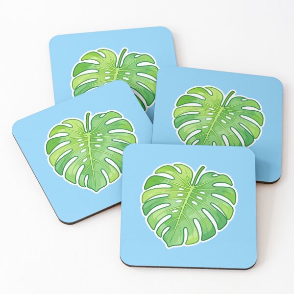 Item preview, Vibrant Monstera Deliciosa Leaf Aesthetic Botanical designed and sold by Indraokta22.