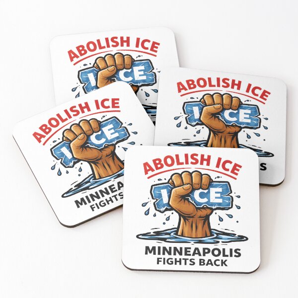 Item preview, Minneapolis Anti-ICE Protest Poster Print designed and sold by PinUpPizzazz.