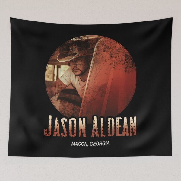 Item preview, Jason Aldean Singer Concert Cowboy Music Tour designed and sold by Junglemall.