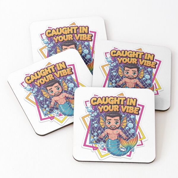 Item preview, Muscular Chibi Merman: Caught In Your Vibe designed and sold by Baradreams.
