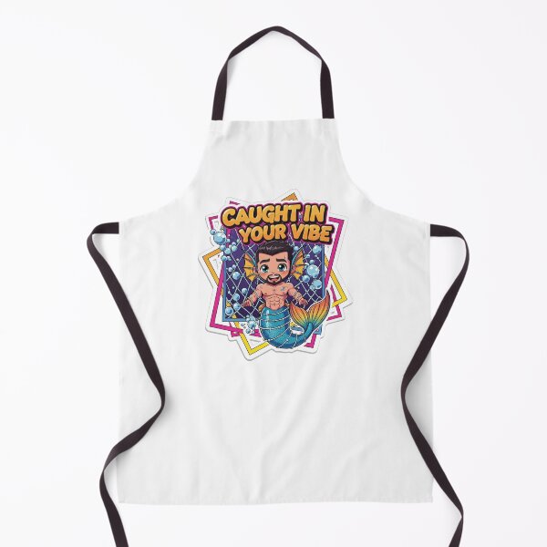 Item preview, Muscular Chibi Merman: Caught In Your Vibe designed and sold by Baradreams.