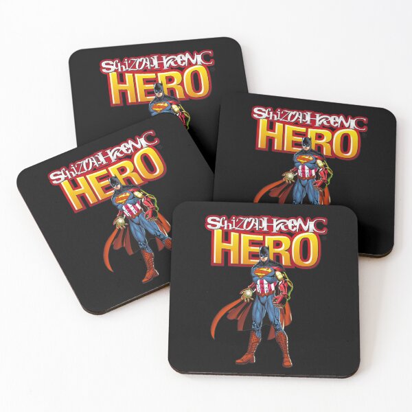 Item preview, Schizophrenic Hero – Fragmented Superhero Mashup in Bold Comic Style designed and sold by WolfHowl1.