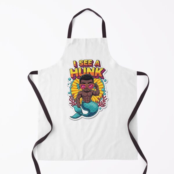 Item preview, Muscular Chibi Merman: Caught In Your Vibe designed and sold by Baradreams.