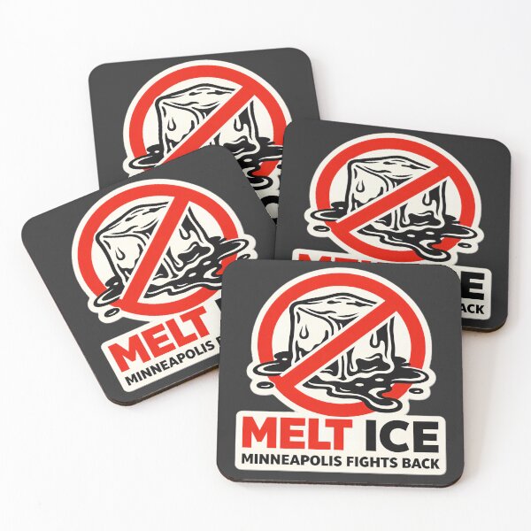 Item preview, Minneapolis Anti-ICE Protest Poster Print designed and sold by PinUpPizzazz.